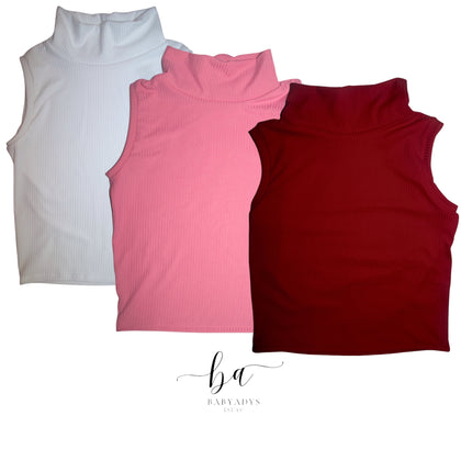 Tank neck tops